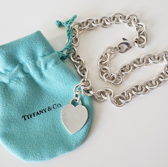 Tiffany & Co. Jewelry - ❗SOLD❗Tiffany & Co. Heart Tag Chain Link Necklace